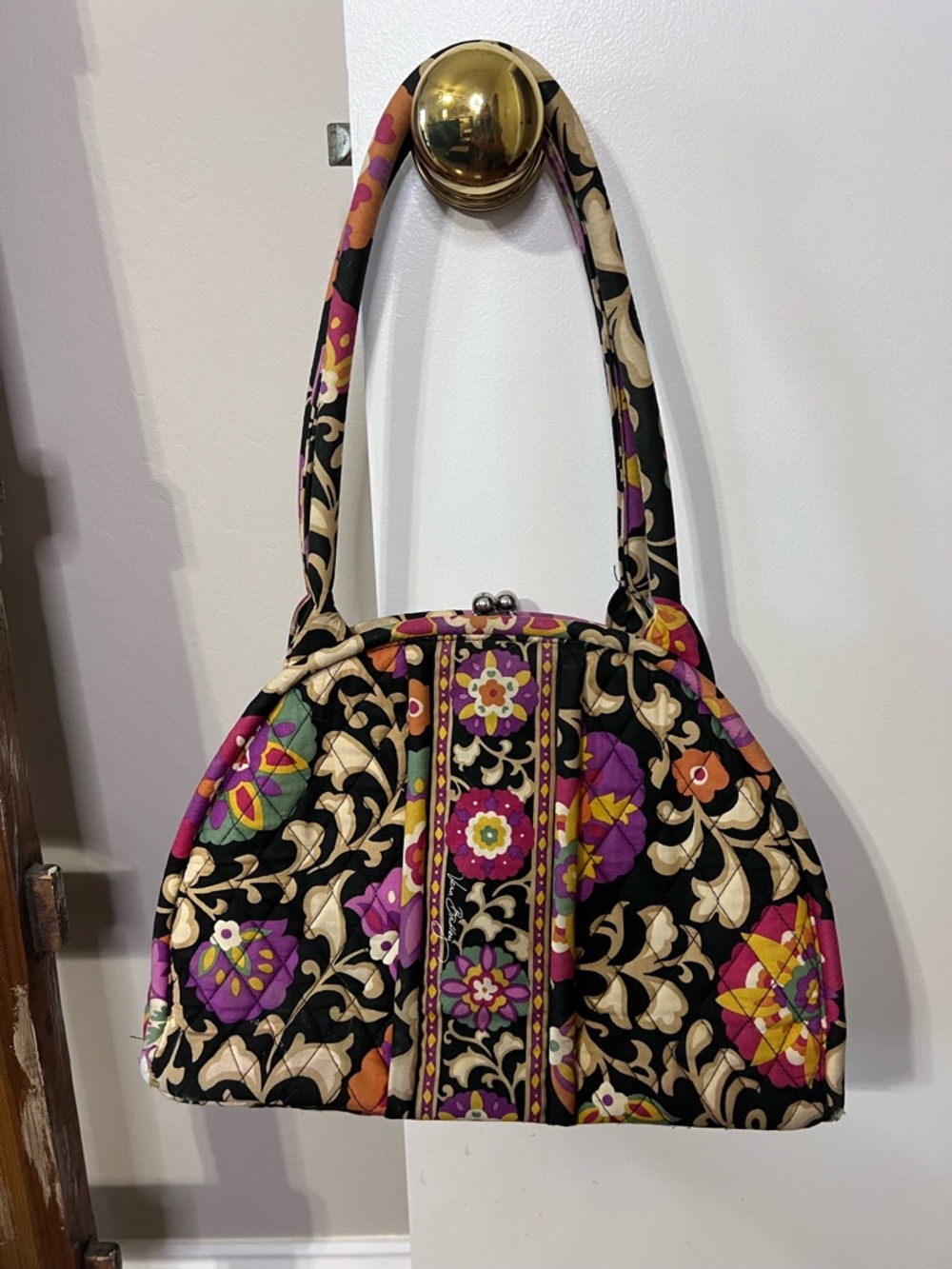 Vera Bradley Eloise Shoulder Bag Suzani Pattern